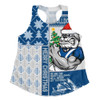 Canterbury-Bankstown Bulldogs Women Racerback Singlet Christmas Magic Knit Style Winter Glow