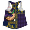 Melbourne Storm Women Racerback Singlet Christmas Magic Knit Style Winter Glow