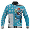 Cronulla-Sutherland Sharks Baseball Jacket Christmas Magic Knit Style Winter Glow