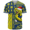 Parramatta Eels Baseball Shirt Christmas Magic Knit Style Winter Glow