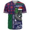 New Zealand Warriors Baseball Shirt Christmas Magic Knit Style Winter Glow