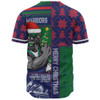 New Zealand Warriors Baseball Shirt Christmas Magic Knit Style Winter Glow