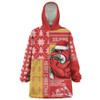 Redcliffe Dolphins Snug Hoodie Christmas Magic Knit Style Winter Glow