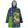 Canberra Raiders Snug Hoodie Christmas Magic Knit Style Winter Glow