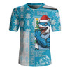 Cronulla-Sutherland Sharks Rugby Jersey Christmas Magic Knit Style Winter Glow