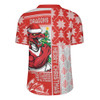 St. George Illawarra Dragons Rugby Jersey Christmas Magic Knit Style Winter Glow St. George Illawarra Dragons Rugby Jersey Christmas Magic Knit Style Winter Glow