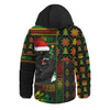 Penrith Panthers Hooded Padded Jacket Christmas Magic Knit Style Winter Glow