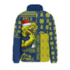 Parramatta Eels Padded Jacket Christmas Magic Knit Style Winter Glow
