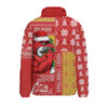 Redcliffe Dolphins Padded Jacket Christmas Magic Knit Style Winter Glow