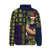 Melbourne Storm Padded Jacket Christmas Magic Knit Style Winter Glow