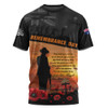 Australia T-Shirt Remembrance Day Australia Honour The Fallen Australia T-Shirt Remembrance Day Australia Honour The Fallen