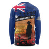 Australia Long Sleeve T-shirt Remembrance Day Australia Honour The Fallen Australia Long Sleeve T-shirt Remembrance Day Australia Honour The Fallen