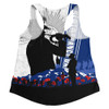Australia Women Racerback Singlet Remembrance Day Australia Field Of Poppies