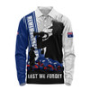 Australia Long Sleeve Polo Shirt Remembrance Day Australia Field Of Poppies Australia Long Sleeve Polo Shirt Remembrance Day Australia Field Of Poppies