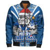 Canterbury-Bankstown Bulldogs Bomber Jacket Merry Christmas Festive Spirit Edition Canterbury-Bankstown Bulldogs Bomber Jacket Merry Christmas Festive Spirit Edition