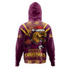 Brisbane Broncos Hoodie Merry Christmas Festive Spirit Edition Brisbane Broncos Hoodie Merry Christmas Festive Spirit Edition