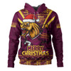 Brisbane Broncos Hoodie Merry Christmas Festive Spirit Edition Brisbane Broncos Hoodie Merry Christmas Festive Spirit Edition