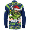 Canberra Raiders Long Sleeve Shirt Merry Christmas Festive Spirit Edition Canberra Raiders Long Sleeve Shirt Merry Christmas Festive Spirit Edition
