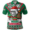 South Sydney Rabbitohs Polo Shirt Merry Christmas Festive Spirit Edition South Sydney Rabbitohs Polo Shirt Merry Christmas Festive Spirit Edition