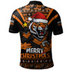 Wests Tigers Polo Shirt Merry Christmas Festive Spirit Edition
