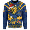 Parramatta Eels Sweatshirt Merry Christmas Festive Spirit Edition