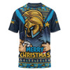Gold Coast Titans T-Shirt Merry Christmas Festive Spirit Edition Gold Coast Titans T-Shirt Merry Christmas Festive Spirit Edition