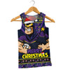 Melbourne Storm Men Singlet Merry Christmas Festive Spirit Edition Melbourne Storm Men Singlet Merry Christmas Festive Spirit Edition