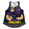 Melbourne Storm Women Racerback Singlet Merry Christmas Festive Spirit Edition Melbourne Storm Women Racerback Singlet Merry Christmas Festive Spirit Edition