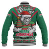 South Sydney Rabbitohs Baseball Jacket Merry Christmas Festive Spirit Edition South Sydney Rabbitohs Baseball Jacket Merry Christmas Festive Spirit Edition