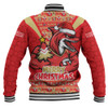 Redcliffe Dolphins Baseball Jacket Merry Christmas Festive Spirit Edition Redcliffe Dolphins Baseball Jacket Merry Christmas Festive Spirit Edition