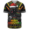 Penrith Panthers Baseball Shirt Merry Christmas Festive Spirit Edition Penrith Panthers Baseball Shirt Merry Christmas Festive Spirit Edition
