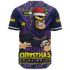 Melbourne Storm Baseball Shirt Merry Christmas Festive Spirit Edition Melbourne Storm Baseball Shirt Merry Christmas Festive Spirit Edition
