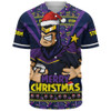 Melbourne Storm Baseball Shirt Merry Christmas Festive Spirit Edition Melbourne Storm Baseball Shirt Merry Christmas Festive Spirit Edition