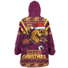 Brisbane Broncos Snug Hoodie Merry Christmas Festive Spirit Edition