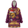 Brisbane Broncos Snug Hoodie Merry Christmas Festive Spirit Edition