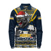 North Queensland Cowboys Long Sleeve Polo Shirt Merry Christmas Festive Spirit Edition North Queensland Cowboys Long Sleeve Polo Shirt Merry Christmas Festive Spirit Edition