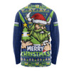 Canberra Raiders Long Sleeve T-shirt Merry Christmas Festive Spirit Edition
