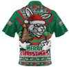 South Sydney Rabbitohs Zip Polo Shirt Merry Christmas Festive Spirit Edition South Sydney Rabbitohs Zip Polo Shirt Merry Christmas Festive Spirit Edition