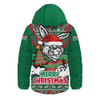 South Sydney Rabbitohs Hooded Padded Jacket Merry Christmas Festive Spirit Edition South Sydney Rabbitohs Hooded Padded Jacket Merry Christmas Festive Spirit Edition