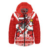 St. George Illawarra Dragons Hooded Padded Jacket Merry Christmas Festive Spirit Edition St. George Illawarra Dragons Hooded Padded Jacket Merry Christmas Festive Spirit Edition