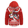 St. George Illawarra Dragons Hooded Padded Jacket Merry Christmas Festive Spirit Edition St. George Illawarra Dragons Hooded Padded Jacket Merry Christmas Festive Spirit Edition