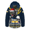 North Queensland Cowboys Hooded Padded Jacket Merry Christmas Festive Spirit Edition North Queensland Cowboys Hooded Padded Jacket Merry Christmas Festive Spirit Edition