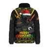 Penrith Panthers Padded Jacket Merry Christmas Festive Spirit Edition Penrith Panthers Padded Jacket Merry Christmas Festive Spirit Edition