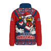 Sydney Roosters Padded Jacket Merry Christmas Festive Spirit Edition Sydney Roosters Padded Jacket Merry Christmas Festive Spirit Edition