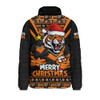 Wests Tigers Padded Jacket Merry Christmas Festive Spirit Edition