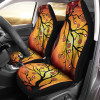 Australia Aboriginal Car Seat Covers - Tree In Spring Season