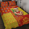 Gold Coast SUNS Quilt Bed Set Christmas Magic Knit Style Winter Glow