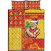 Gold Coast SUNS Quilt Bed Set Christmas Magic Knit Style Winter Glow