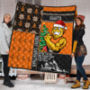 GWS GIANTS Quilt Christmas Magic Knit Style Winter Glow GWS GIANTS Quilt Christmas Magic Knit Style Winter Glow