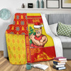 Gold Coast SUNS Blanket Christmas Magic Knit Style Winter Glow